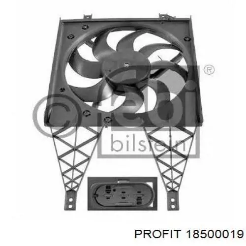 Ventilador del motor 6Q0121206 VAG
