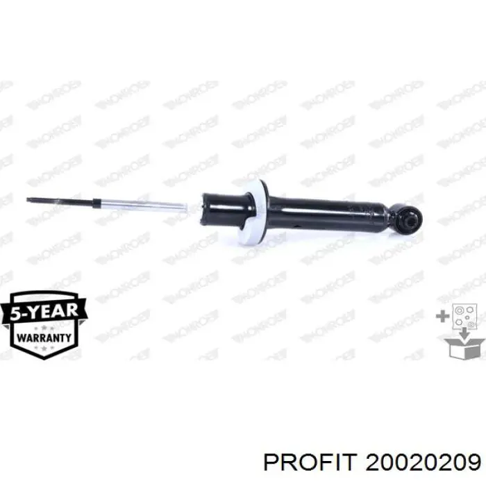 MR992126 Mitsubishi Amortiguador frontal