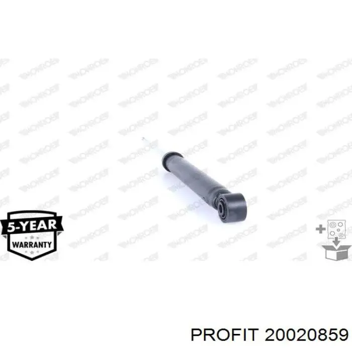 Amortiguador trasero Profit 20020859 precio, desde 40,54 EUR