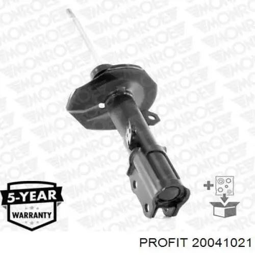 Amortiguador delantero derecho 4851002110 Toyota