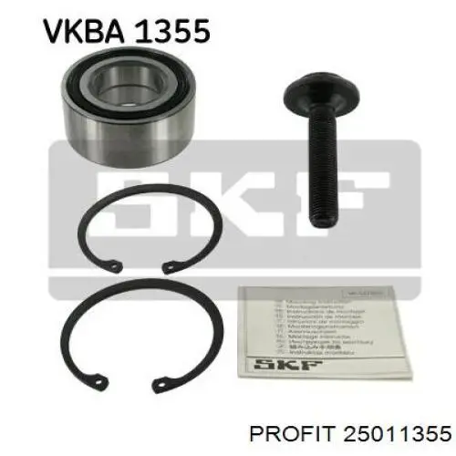 Cojinete de cubo delantero/trasero Profit 25011355 precio, desde 22,63 EUR