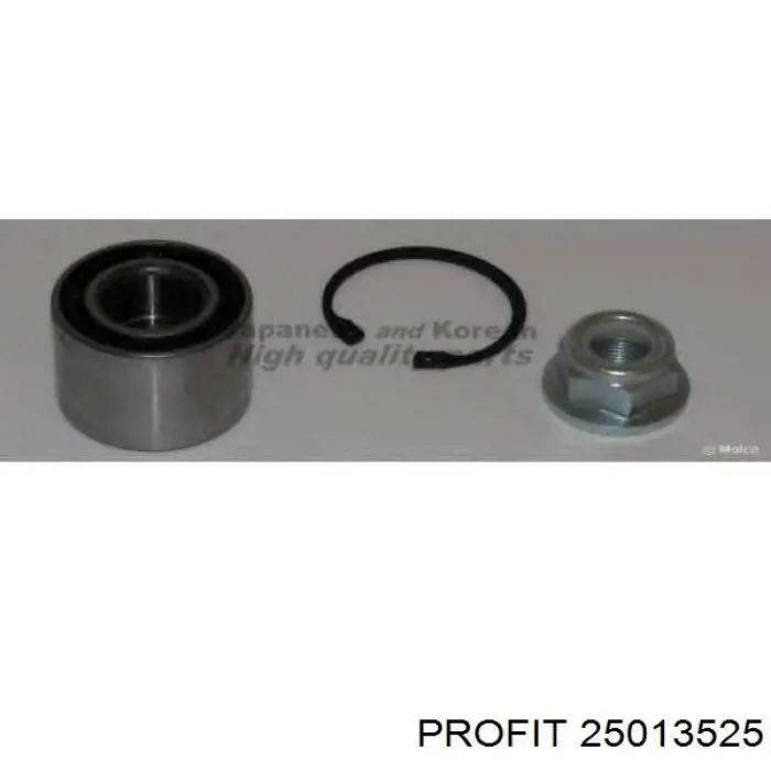 Cojinete de rueda trasero Citroen C3 1 FC