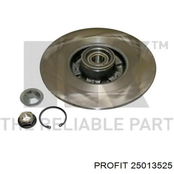 Cojinete de rueda trasero Citroen C3 1 FC