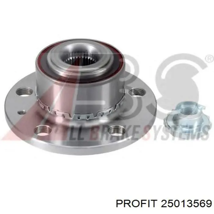 Cubo de rueda delantero Seat Ibiza 5 KJ1, KJG