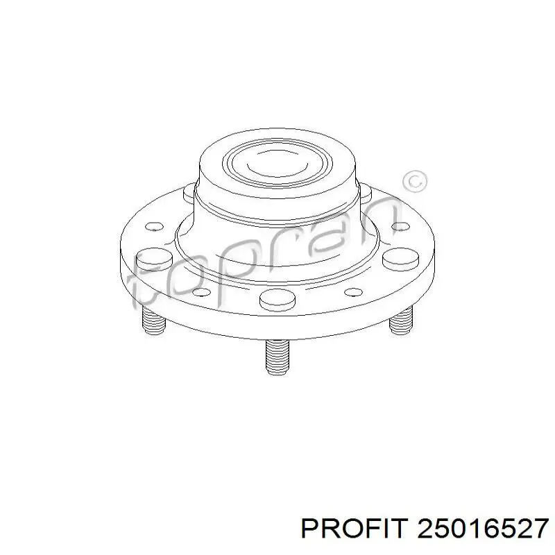 2501-6527 Profit cubo de rueda trasero