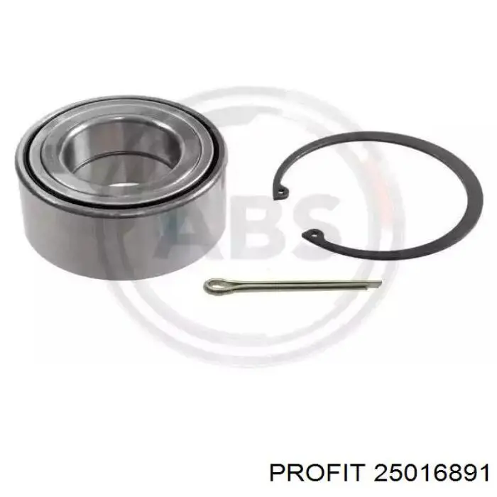 Cojinete de rueda delantero 25016891 Profit