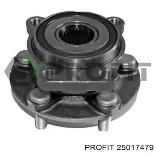 Cubo de rueda trasero 427017 Japko