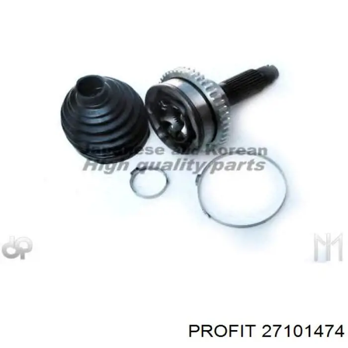 Junta homocinética exterior delantera HDK MA037A44