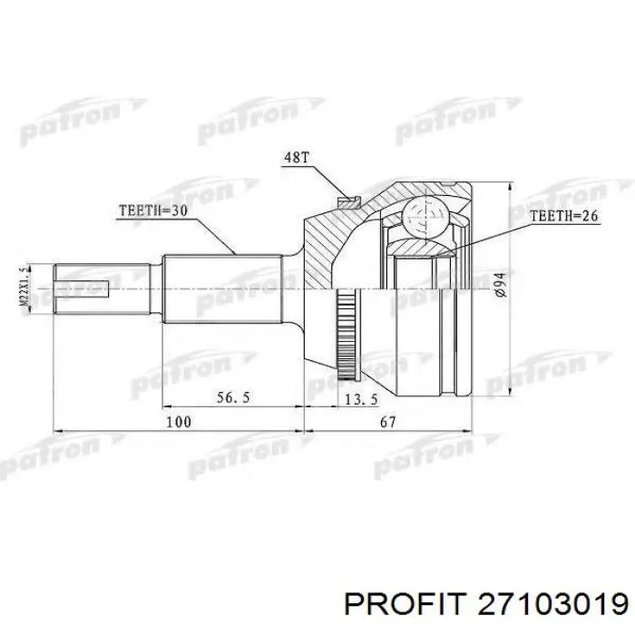 27103019 Profit Junta homocinética