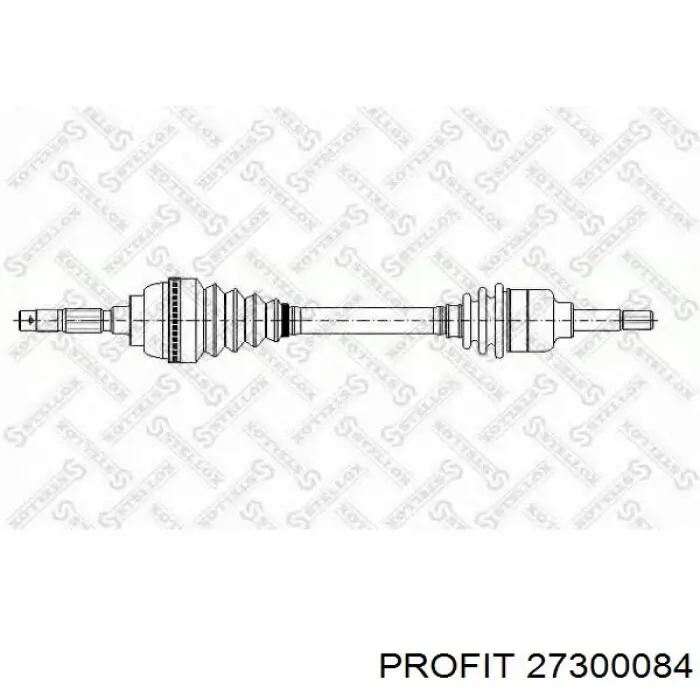 Semieje delantero izquierdo Magneti Marelli TDS0037