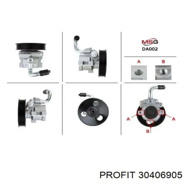 Bomba de dirección asistida  Profit 30406905 precio, desde 46,46 EUR
