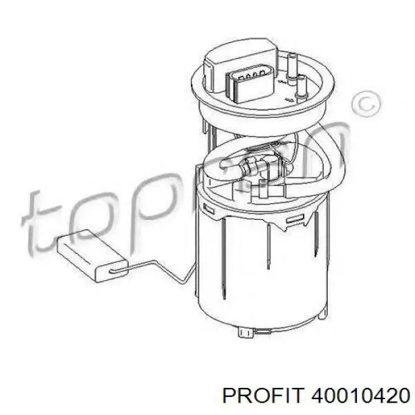 A2C53021868 VAG Módulo de alimentación de combustible