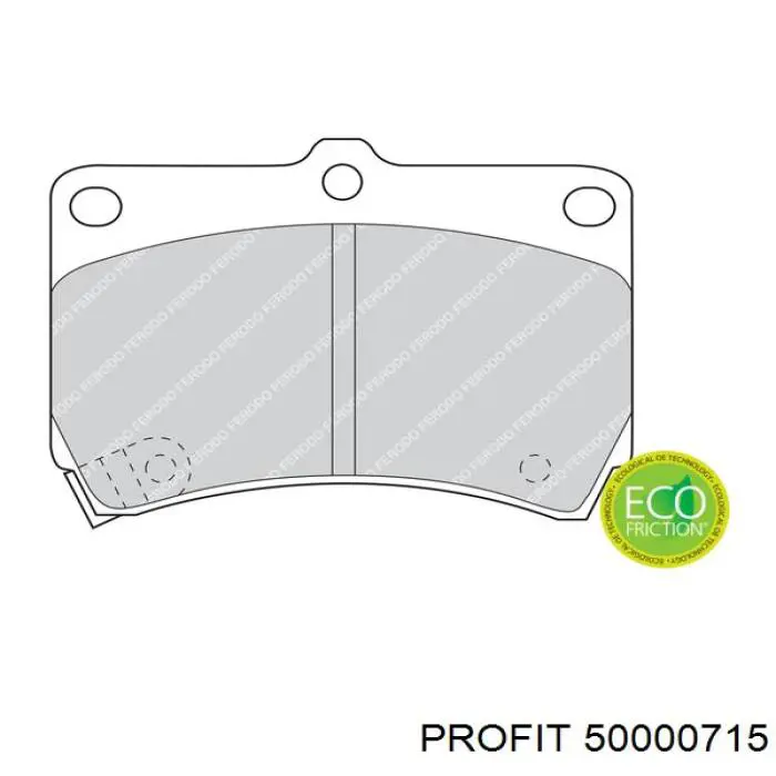 Pastillas de freno delanteras Mazda 323 BA