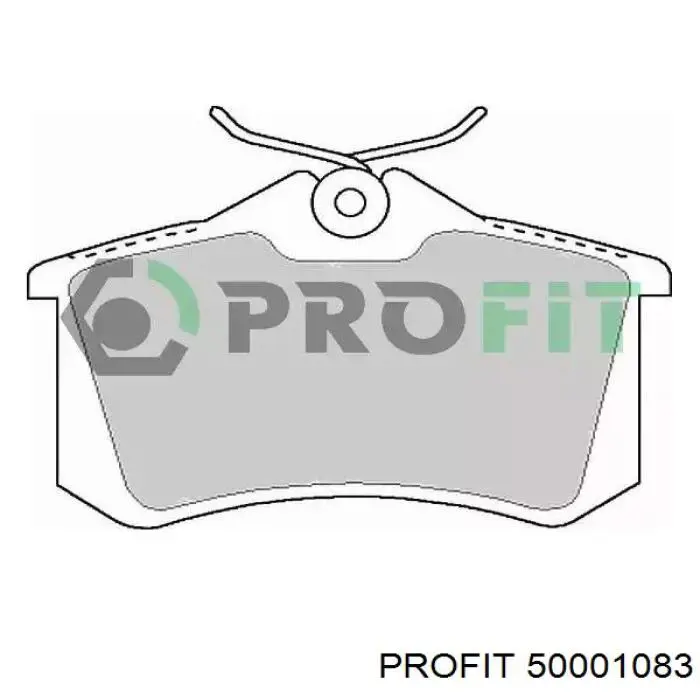 Pastillas traseras de freno Profit 50001083 precio, desde 15,27 EUR
