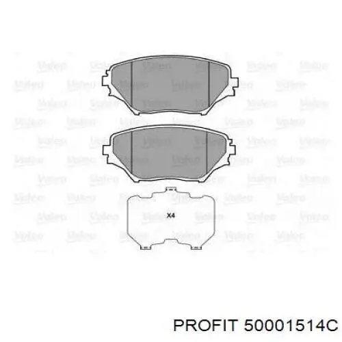 Pastillas de freno delanteras Toyota RAV4 2 XA2