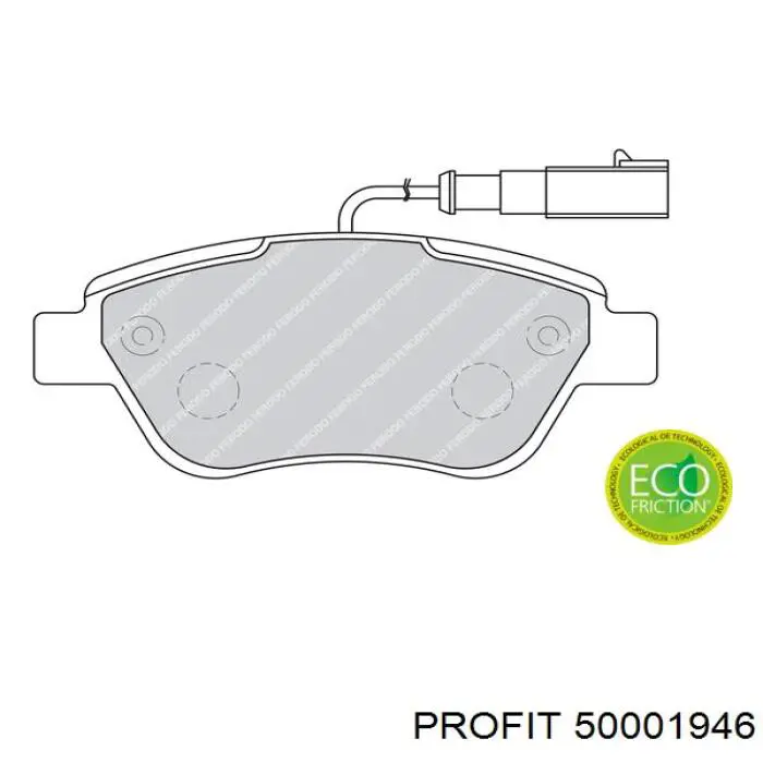 Comprar 77364637 Fiat/Alfa/Lancia Pastillas delanteras de freno