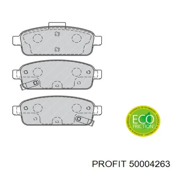 Pastillas traseras de freno Profit 50004263 precio, desde 21,15 EUR