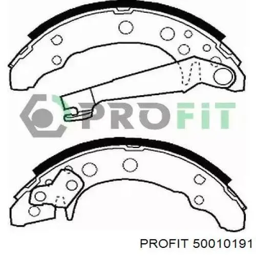 Comprar 50010191 Profit Zapatas de freno