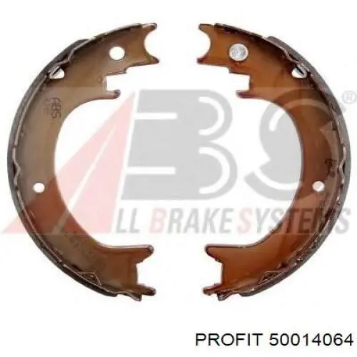 Juego de zapatas de frenos, freno de estacionamiento Subaru Outback 4 B14, BR