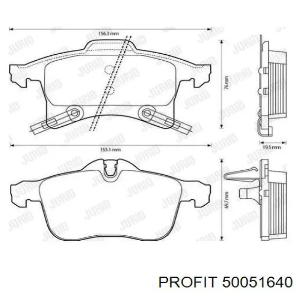 Pastillas de freno delanteras Opel Corsa X12