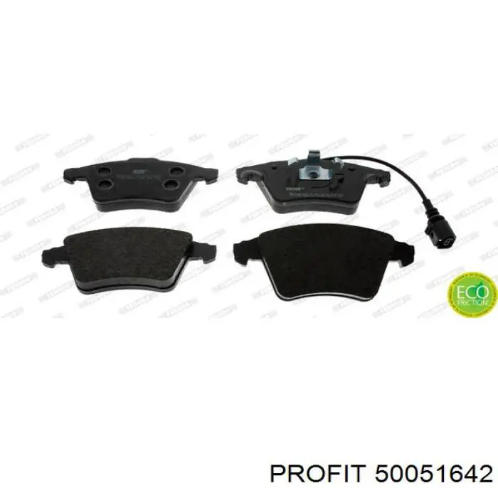 Pastillas de freno delanteras Volkswagen Transporter 7HA, 7HH, 7EA, 7EH