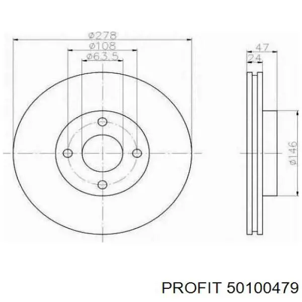 Comprar 1757850 Ford Disco de freno trasero
