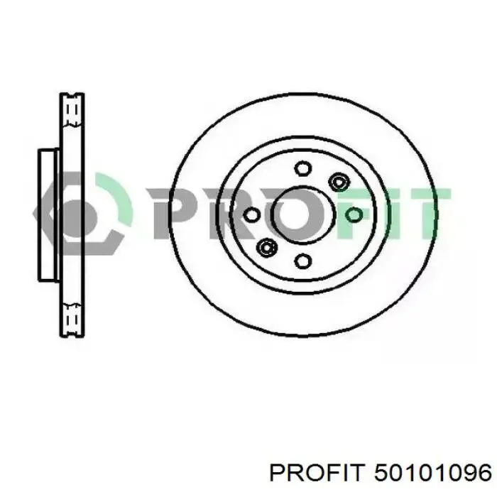 Frenos delanteros Profit 50101096 precio, desde 27,70 EUR