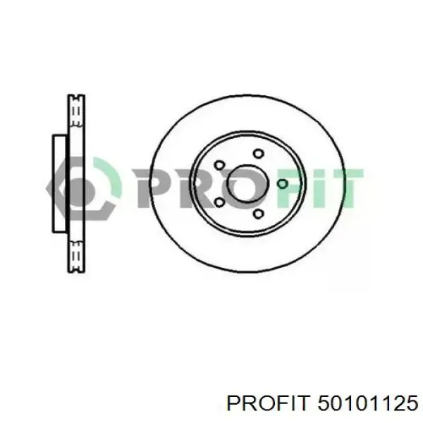 Freno de disco delantero Jaguar X-type CF1