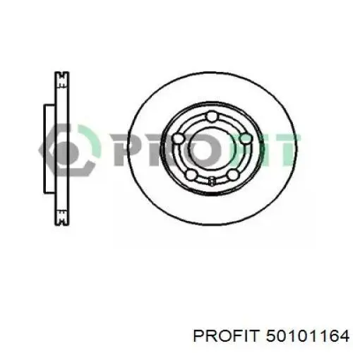 Frenos delanteros Profit 50101164 precio, desde 24,00 EUR
