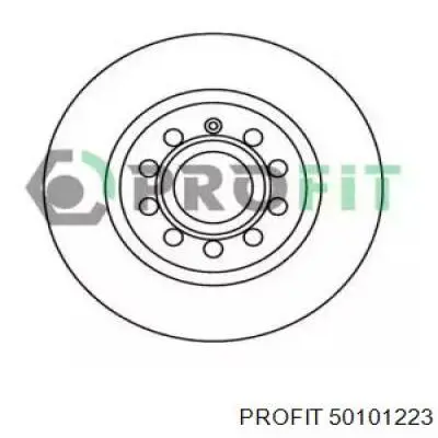 Comprar 50101223 Profit Freno de disco delantero