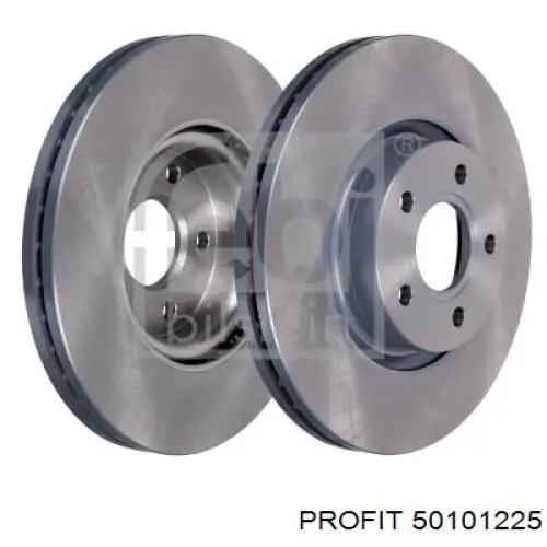 Freno de disco delantero Volvo V40 525, 526