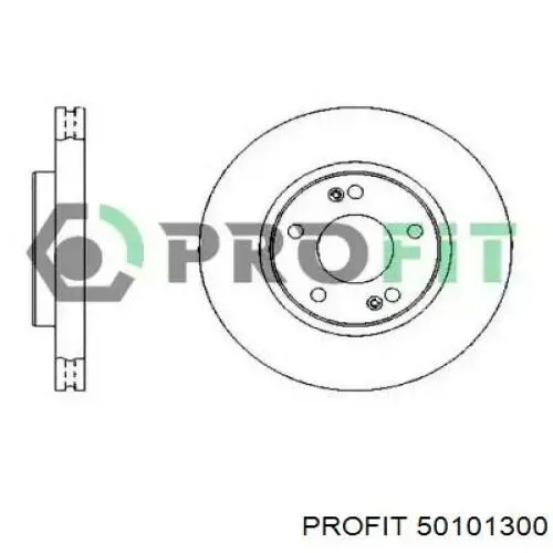 Frenos delanteros Profit 50101300 precio, desde 40,73 EUR