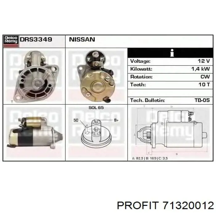 Bendix de coche Profit 71320012 precio, desde 13,09 EUR