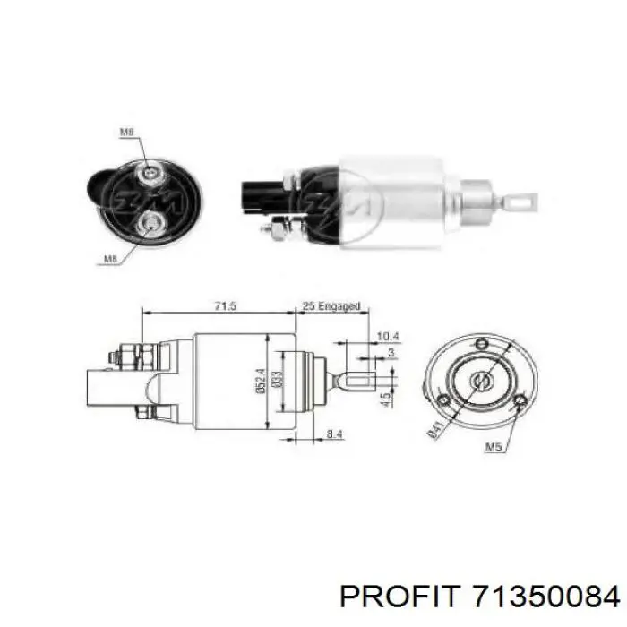 Bendix arranque Bosch F032135084