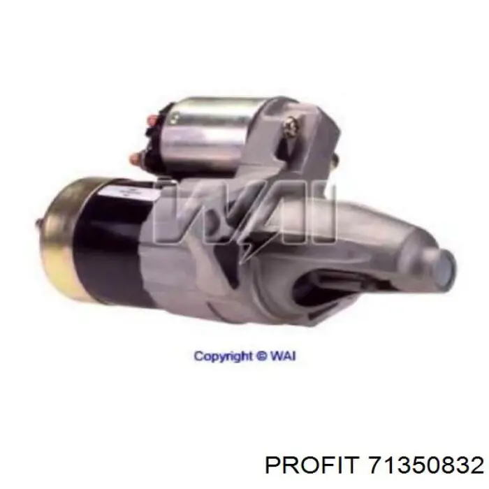 Inducido del motor de arranque 71350832 Profit