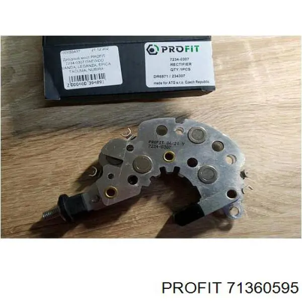 Alternador Diodo Puente Rectificador Opel Astra 51, 52, F35, M35