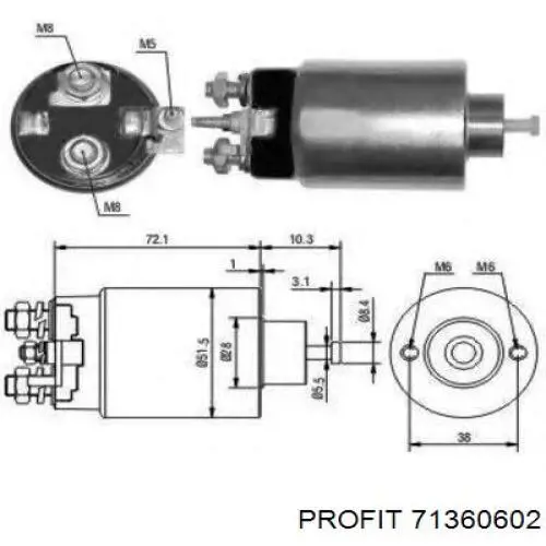 3132060A10 Nissan/Infiniti Bendix motor de arranque