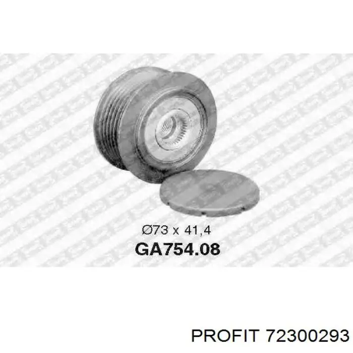 Polea rueda libre Profit 72300293 precio, desde 22,96 EUR