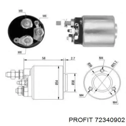 Bendix arranque Profit 71370888