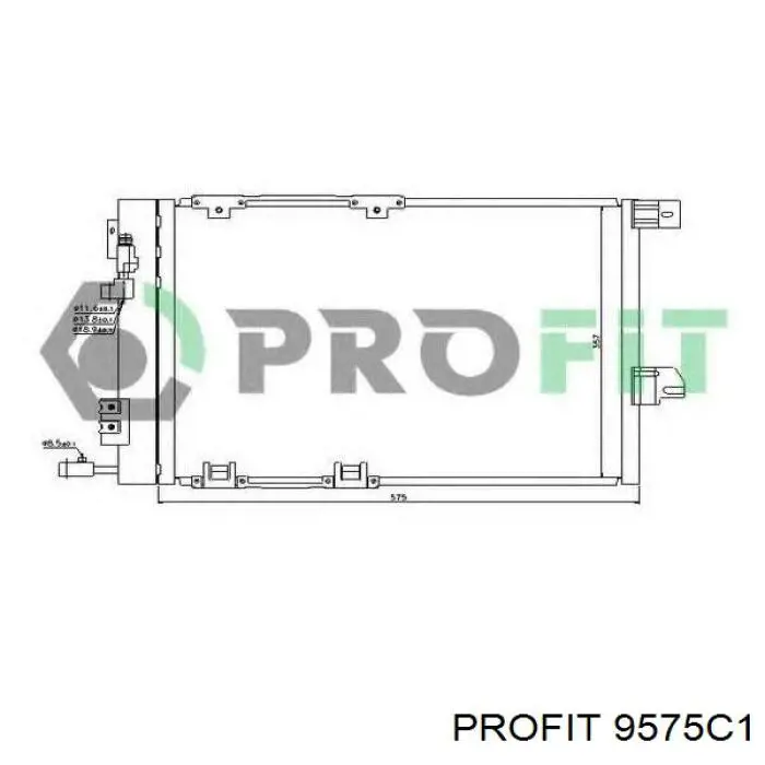 9575C1 Profit condensador aire acondicionado