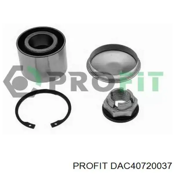 Cojinete de rueda DAC40720037 Profit