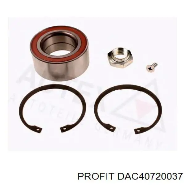 Cojinete de cubo delantero Profit DAC40720037 precio, desde 18,64 EUR