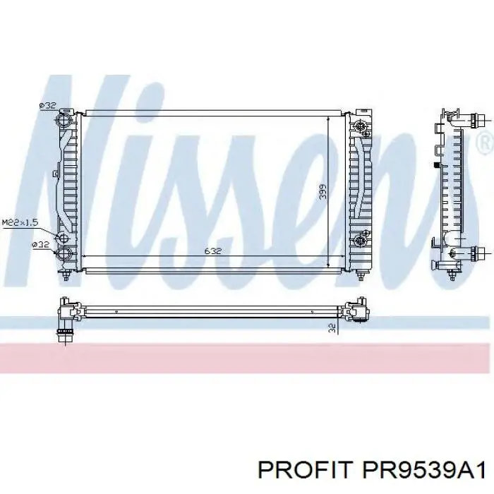 PR9539A1 Profit radiador