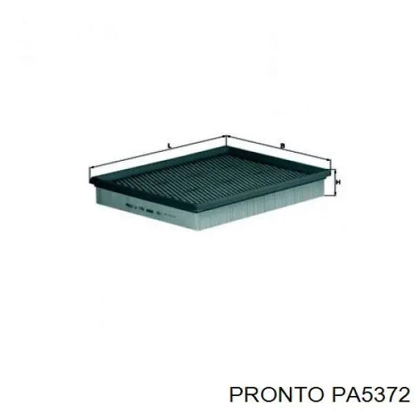PA5372 Pronto Filtro de aire de motor