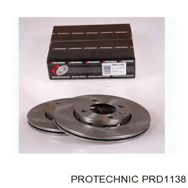 PRD1138 Protechnic disco de freno delantero