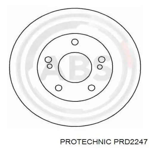 PRD2247 Protechnic freno de disco delantero