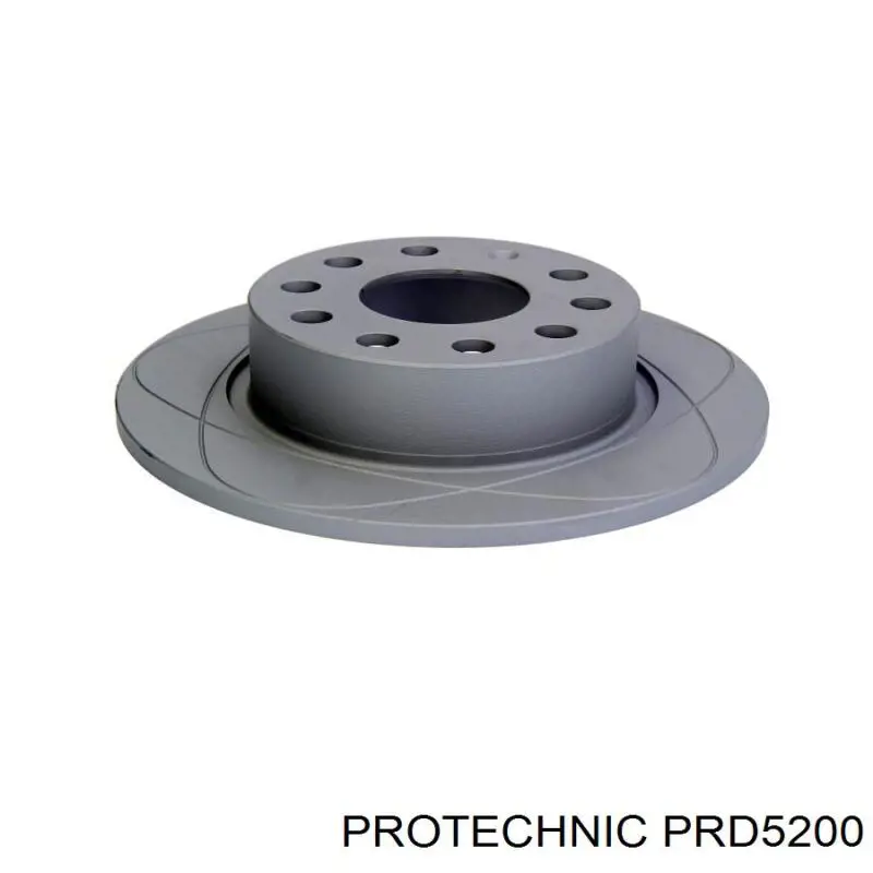 PRD5200 Protechnic disco de freno trasero