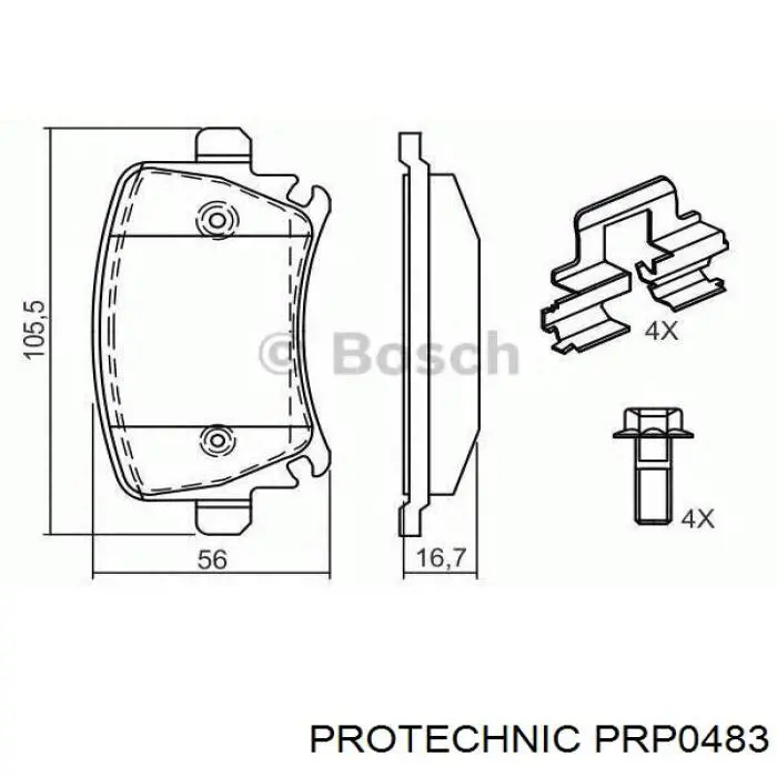 Pastillas de freno delanteras Seat Leon 2 1P1
