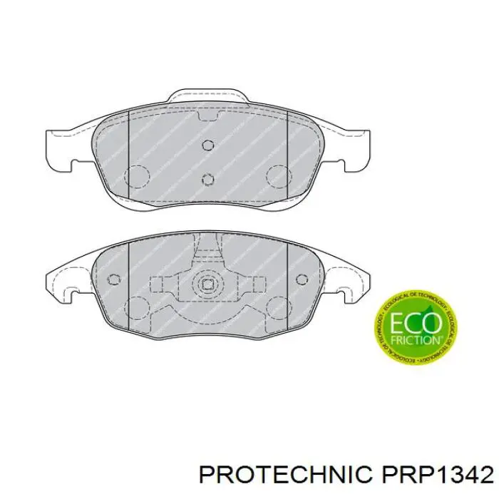 Pastillas de freno delanteras Citroen C4 UA