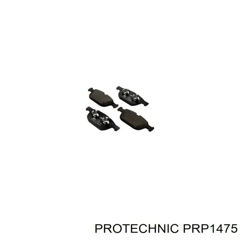 PRP1475 Protechnic pastillas de freno delanteras